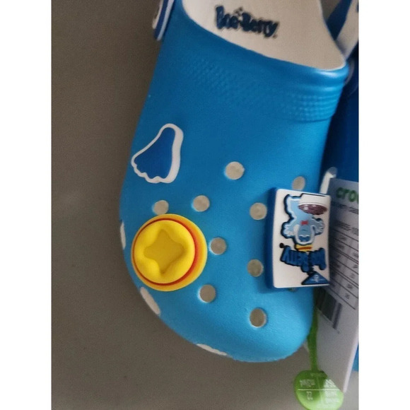 NEW Crocs x General Mills HALLOWEEN Boo Berry Classic Clog Size M4/W6 Monster - Picture 3 of 12